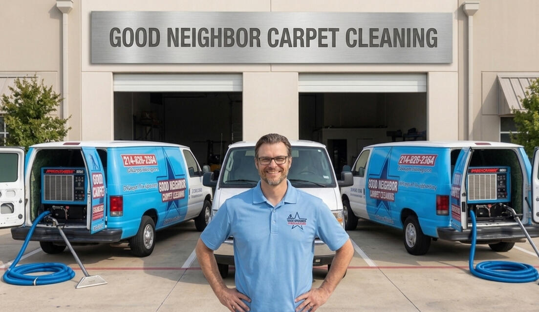 Powered by a professional truck-mounted system for deeper cleaning and faster dry times.